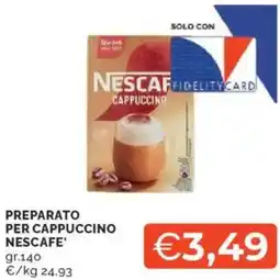 Mercatò Preparato per cappuccino NESCAFE offerta