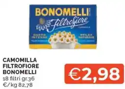 Mercatò Camomilla filtrofiore BONOMELLI offerta