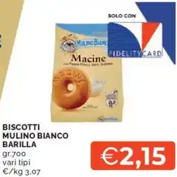 Mercatò Biscotti mulino bianco barilla offerta