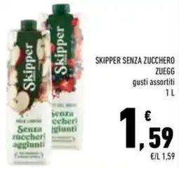 Conad Superstore Skipper senza zucchero ZUEGG offerta