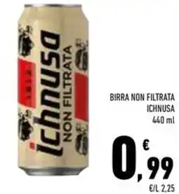 Conad Superstore Birra non filtrata ICHNUSA offerta