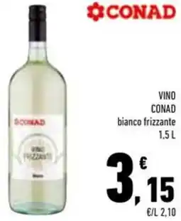 Conad Superstore Vino conad bianco frizzante offerta