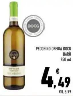 Conad Superstore Pecorino offida docg BARÒ offerta