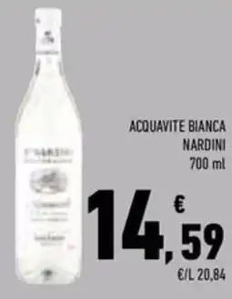 Conad Superstore Acquavite bianca nardini offerta