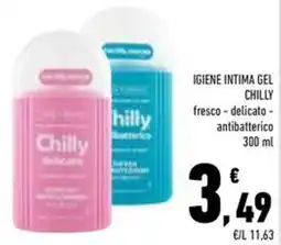 Conad Superstore Igiene intima gel CHILLY offerta