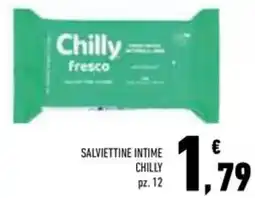 Conad Superstore Salviettine intime CHILLY offerta