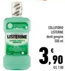 Conad Superstore Collutorio listerine denti gengive offerta