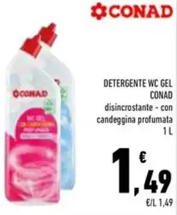 Conad Superstore Detergente wc gel CONAD offerta