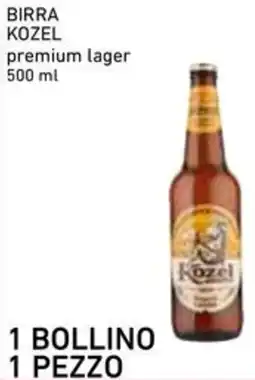 Conad Superstore Birra KOZEL premium lager offerta
