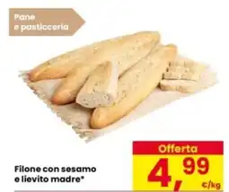 Eurospar Filone con sesamo e lievito madre offerta