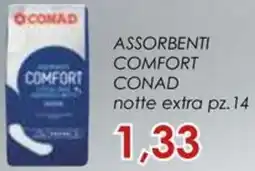 Conad Superstore Assorbenti comfort CONAD offerta