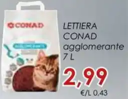 Conad Superstore Lettiera conad agglomerante offerta