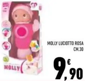Conad Superstore Molly luciotto rosa cm.30 offerta