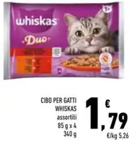 Conad Superstore Cibo per gatti WHISKAS offerta