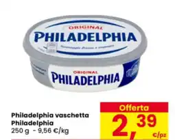 Eurospar Philadelphia vaschetta Philadelphia offerta