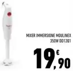 Conad Superstore MIXER IMMERSIONE MOULINEX 350W DD1201 offerta