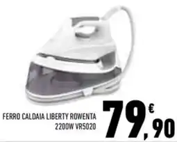 Conad Superstore FERRO CALDAIA LIBERTY ROWENTA 2200W VR5020 offerta