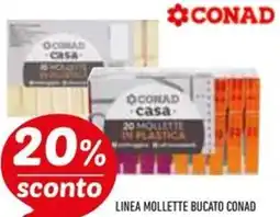 Conad Superstore Linea mollette bucato CONAD offerta