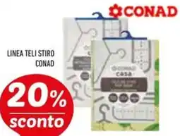 Conad Superstore Linea teli stiro CONAD offerta