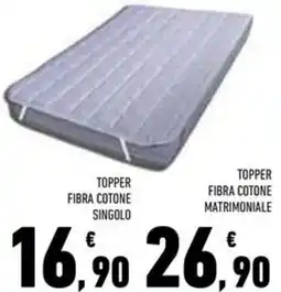 Conad Superstore Topper fibra cotone singolo offerta