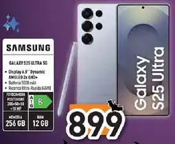 Unieuro SAMSUNG GALAXY S25 ULTRA 5G offerta