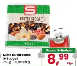 Eurospar Misto frutta secca S-Budget offerta