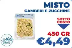 Fish's King Misto gamberi e zucchine offerta