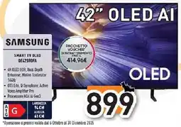 Unieuro SAMSUNG SMART TV OLED QE42590FA offerta