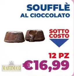 Fish's King Soufflè al cioccolato offerta