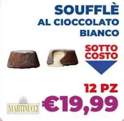 Fish's King Soufflè al cioccolato bianco offerta