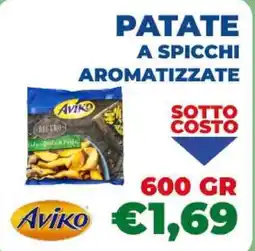 Fish's King Aviko patate a spicchi aromatizzate offerta
