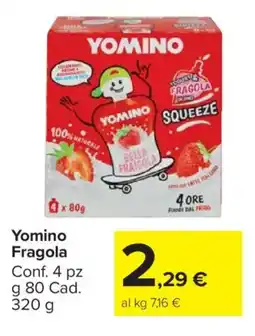 Carrefour Market Yomino Fragola offerta