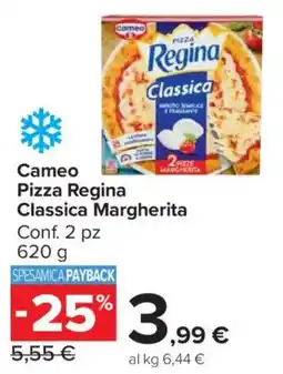 Carrefour Market Cameo Pizza Regina Classica Margherita offerta
