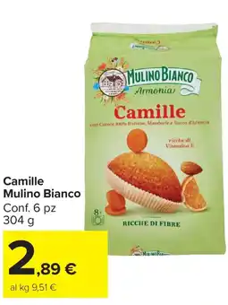 Carrefour Market Camille Mulino Bianco offerta