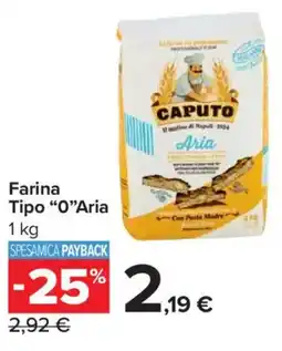 Carrefour Market Farina Tipo "O"Aria offerta