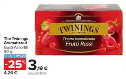 Carrefour Market The Twinings Aromatizzati offerta