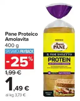 Carrefour Market Pane Proteico Amolavita offerta