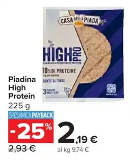 Carrefour Market Piadina High Protein offerta