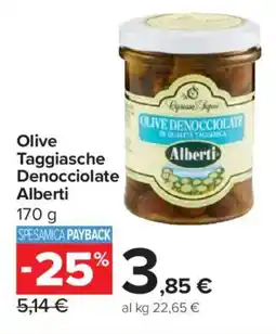 Carrefour Market Olive Taggiasche Denocciolate Alberti offerta