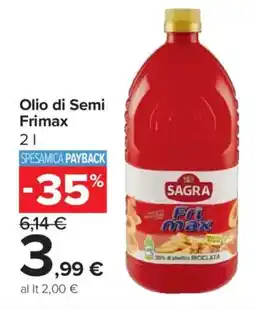 Carrefour Market Olio di Semi Frimax offerta