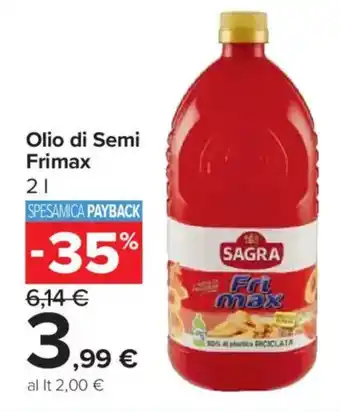 Carrefour Market Olio di Semi Frimax offerta