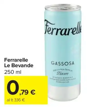 Carrefour Market Ferrarelle Le Bevande offerta