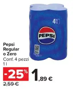 Carrefour Market Pepsi Regular o Zero offerta