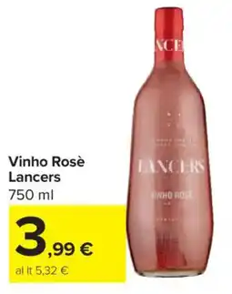 Carrefour Market Vinho Rosè Lancers offerta