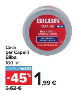 Carrefour Market Cera per Capelli Bilba offerta