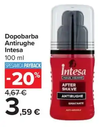 Carrefour Market Dopobarba Antirughe Intesa offerta