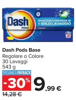 Carrefour Market Dash Pods Base offerta