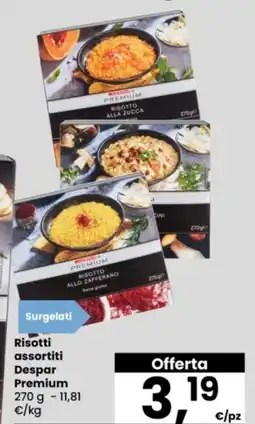 Eurospar Risotti assortiti Despar Premium offerta