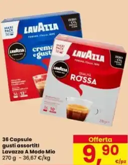 Eurospar 36 Capsule Lavazza A Modo Mio offerta
