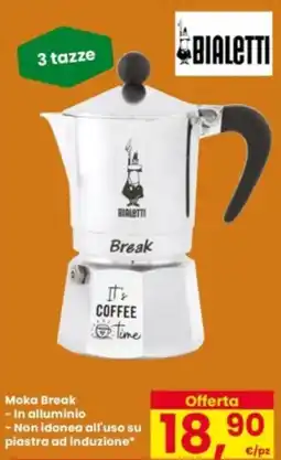 Eurospar Moka Break BIALETTI offerta
